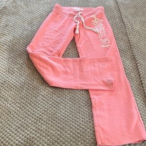 Aeropostale salmon Pink flair Sweatpants